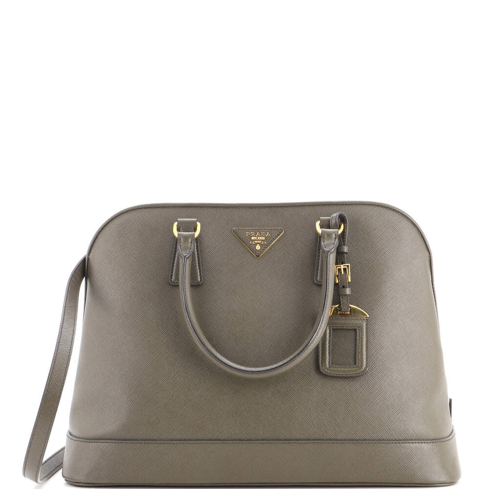 Prada Large Open Promenade Bag Saffiano Leather